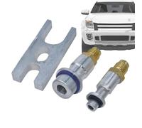 Bohany Bouchon de test de fuite pour climatisation de voiture, raccord de tuyau de détection de fuite, bouchon de test de tuyau climatique haute résistance pour atelier automobile