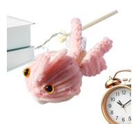 Bohany En chenille, brossettes - Lanterne Poisson Bâtons Fuzzy Colorés - Ensemble de bâtons tordus colorés pour ornements du Nouvel An, artisanat avec bâtons floues pour festival de