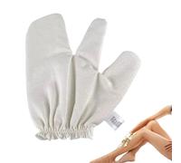 Bohany Gant de douche, gants de bain en soie - gant antidérapant, élimination des cellules mortes pour massage, brossage à sec sur le visage, le dos et le corps