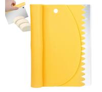 Bohany Grattoir à,Spatule de Pâtisserie avec Graduations pour Cuisine | Outil de Cuisine en Acier Inoxydable pour Découper Pâte à Pizza Pâtes Glaçage | Préparation Aliments Pâtes
