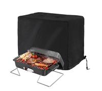Bohany Housse de protection imperméable pour barbecue extérieur, portable, anti-UV, pour barbecue, plage, cuisine, bar, jardin, fête, extérieur, camping, rôti à l'air libre