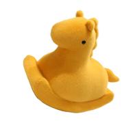 Bohany Jouet en Peluche à Cheval rembourré, Jouet farci,Bamella à Bascule de 15,7 Pouces | Compagnon Doux pour Dormir, Ornement de Bureau pour Animaux pour