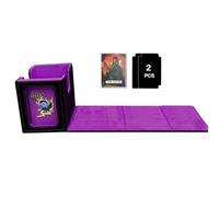 Bohany Mallette de jeu de cartes, capacité pour plus de 100 cartes, récipient grand volume pour présentation de collection, foires de fêtes d'anniversaire