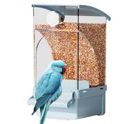 Bohany Mangeoire à Oiseaux pour la Cage, mangeoire à Oiseaux Automatique,Dispensateur de Nourriture pour - Traite Le Distributeur, Fournitures pour Animaux de Compagnie pour Le Perroquet du