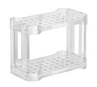 Bohany Porte-ruques | Organiseur de soins de la peau à 2 niveaux, rangement de produits de beauté pour commode - pour salle de bains toilette salon femmes filles dames amateurs beauté étudiants