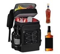 Bohany Sac à dos isotherme | Sac à dos isotherme portable de grande capacité - Boîte à glace fourre-tout étanche pour camping, pêche, plage, pique-nique, travail, randonnée, voyage, école