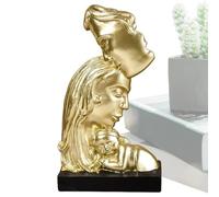 Bohany Sculpture Baiser Couples | Statue Baiser San en Résine,Décorations Maison Saint pour Anniversaires Mariages Bureau Salon Bureaux