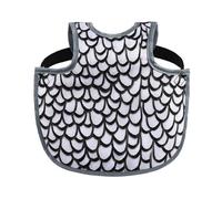 Bohany Selle de poulet pour poules - Tablier de protection réglable imperméable - Protection des ailes pour l'élevage de volailles - Étable et parc, Noir/blanc, Siehe Beschreibung