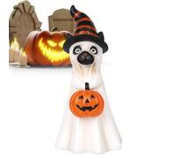Bohany Statues fantômes pour Halloween - Décorations fantômes avec citrouilles et animaux | Statuette spectrale Décoration pour la maison, cuisine, bibliothèque, chambre à coucher, table de fête