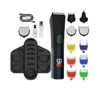 Bohany Tondeuse à cheveux sans fil pour homme - Rasoir et tondeuse à cheveux pour homme - Rasoir électrique rechargeable USB, kit de soin capillaire avec tondeuse pour homme, père ou