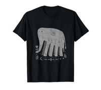 Bohe Elefant Spirituelles Design - Motif Lune, étoiles Ethniques T-Shirt