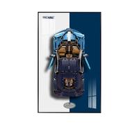 BoHeart Panneau mural en acrylique pour Lego 42083 Racing, compatible avec 42083 (panneau mural uniquement, sans modèle) (style D)