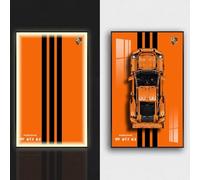 BoHeart Support mural pour modèle LEGO Technic Pors-che 911 G-T3 R-S 42056 - Idées cadeaux pour adultes (sans modèle) (B)