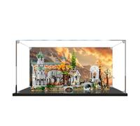 BoHeart Vitrine en acrylique pour Lego Le Seigneur des Anneaux 10316 Château Rivendell, personnalisée, transparente et anti-poussière, peut être collectée, taille : 80 x 55 x 45 cm (modèle non inclus)