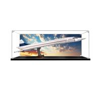 BoHeart Vitrine en acrylique pour modèle d'avion Lego 10318, boîte de présentation anti-poussière - Dimensions : 110 x 45 x 30 cm (modèle non inclus)