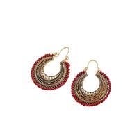 Bohème Ethnic Travel Dangle Earrings For Women Vintage Statement, One Size, Acétate, Aucune pierre précieuse.