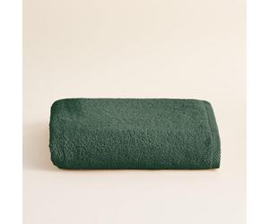 BOHEME Serviette de bain grande Serenity émeraude 100 x 150 cm | 100 % coton peigné 600 g/m². Doux, absorbant, séchage rapide et lavable en machine.