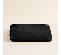 BOHEME Serviette de bain grande Serenity | Noir | 100 x 150 cm | 100 % coton peigné | 600 g/m² | Douces, absorbantes et à séchage rapide | Lavable en machine | Utilisation quotidienne
