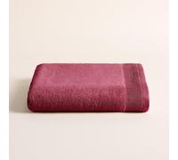 BOHEME Serviette de douche Harmony | Framboise | 70 x 140 cm | 100 % coton Zero Twist | 600 g/m² | Doux, Absorbant et à séchage rapide | Lavable en machine | Utilisation quotidienne