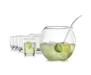 Bohemia Cristal 093/006/018 Set pour punch 8 pièces