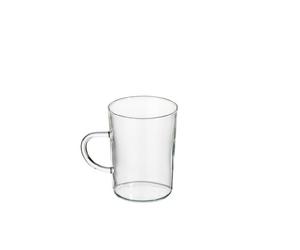Bohemia Cristal 093/006/023 Verre à thé conique avec anse 0,2 L Lot de 6
