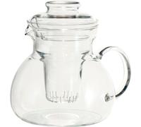 BOHEMIA CRISTAL Marta Glaskanne mit Glasfilter, Inhalt : 1,50 Liter