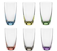 Bohemia Gobelets à long drink Viva Colori verres colorés 350ml 6pcs set