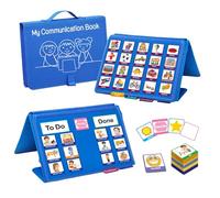 BOHEMIABY Routine Enfant Livre de Planification, Livre de Communication sur l'Autisme Enfant, Pictogramme Autisme Fiche de Planification Familiale, Autisme Materiel Famille école