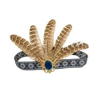 Bohemian Feather Dress Indian Headband Culturel Evénements Musicaux, Festivals de Musique et Performance de Danse Vintage