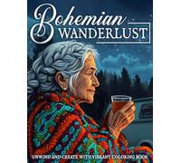 Bohemian Wanderlust Coloring Book: Wandering Nomad Spirit Coloring Book featuring Artistic Boho Lifestyle Scenes and Easy Earthy Wilderness Designs for All Ages