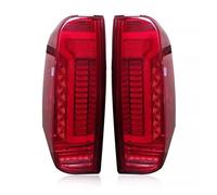 BOHHO Feux arrière Feu arrière LED pour Nissan, pour Navara D40 2005 - 2015, feu d'avertissement, feu de freinage Feu arrière de voiture (Couleur : Red 1 set)