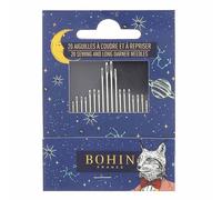 Bohin Aiguilles, Argent, Taille Unique, Set de 20 Pièces