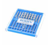 Bohin Aiguilles pour machine à coudre, 10 unités, taille 110-18, Acier