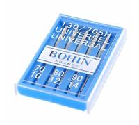 Bohin Assortiment d'aiguilles machine à coudre, 5 unités, tailles 70-90