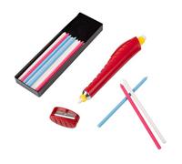 Bohin - Blanc Extra Fin Craie Crayon avec Recharge - 1 Ensemble
