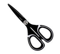 Bohin BO25816 Ciseaux Professionnels Manche Ergonomique Revêtement Titane pour Projets de Tricot Crochet, Acier Inoxydable, Noir, 16 cm