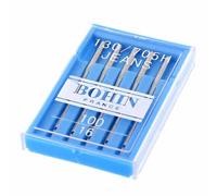 Bohin Machine Aiguilles, Argent, 100-16, Set de 5 Pièces