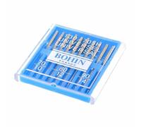 Bohin - Aiguilles pour machine à coudre - Assortiment 70-90 - 10 aiguilles sur carte