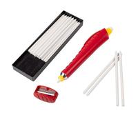 Bohin - Blanc Craie Crayon avec Recharge - 1 Ensemble