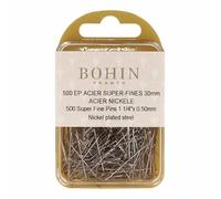 Bohin - Bohin No.4 (30 x 0.50mm) Super Fin Épingles - 500 Pièces