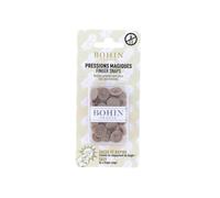 Bohin - Bohin Plastique Beige (13mm) Boutons-Pression - 8 Pièces