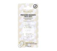 Bohin - Bohin Plastique Blanc (9mm) Boutons-Pression - 8 Pièces
