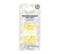 Bohin - Bohin Plastique Jaune (13mm) Boutons-Pression - 8 Pièces