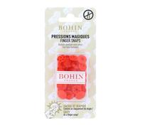 Bohin - Bohin Plastique Orange (13mm) Boutons-Pression - 8 Pièces