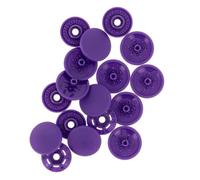 Bohin - Bohin Plastique Pourpre (13mm) Boutons-Pression - 8 Pièces