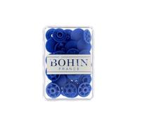Bohin - Bohin Plastique Royale Bleu (13mm) Boutons-Pression - 8 Pièces