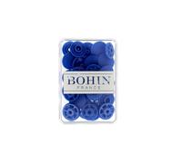Bohin - Bohin Plastique Royale Bleu (13mm) Boutons-Pression - 8 Pièces