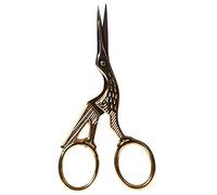 Bohin Cigogne Ciseaux 8,9 cm Strass Imitation, Doré