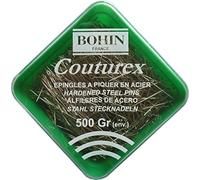 Bohin Couturex Broches Extra Fine 500 g EC4 N ° 3, Argent