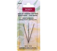 Bohin Double Pointe Centrale Eye Aiguille Tapisserie Taille 24